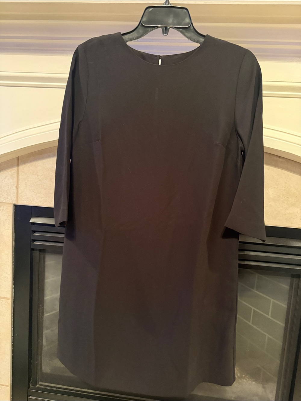 Banana Republic Black Crewneck Shift Dress
